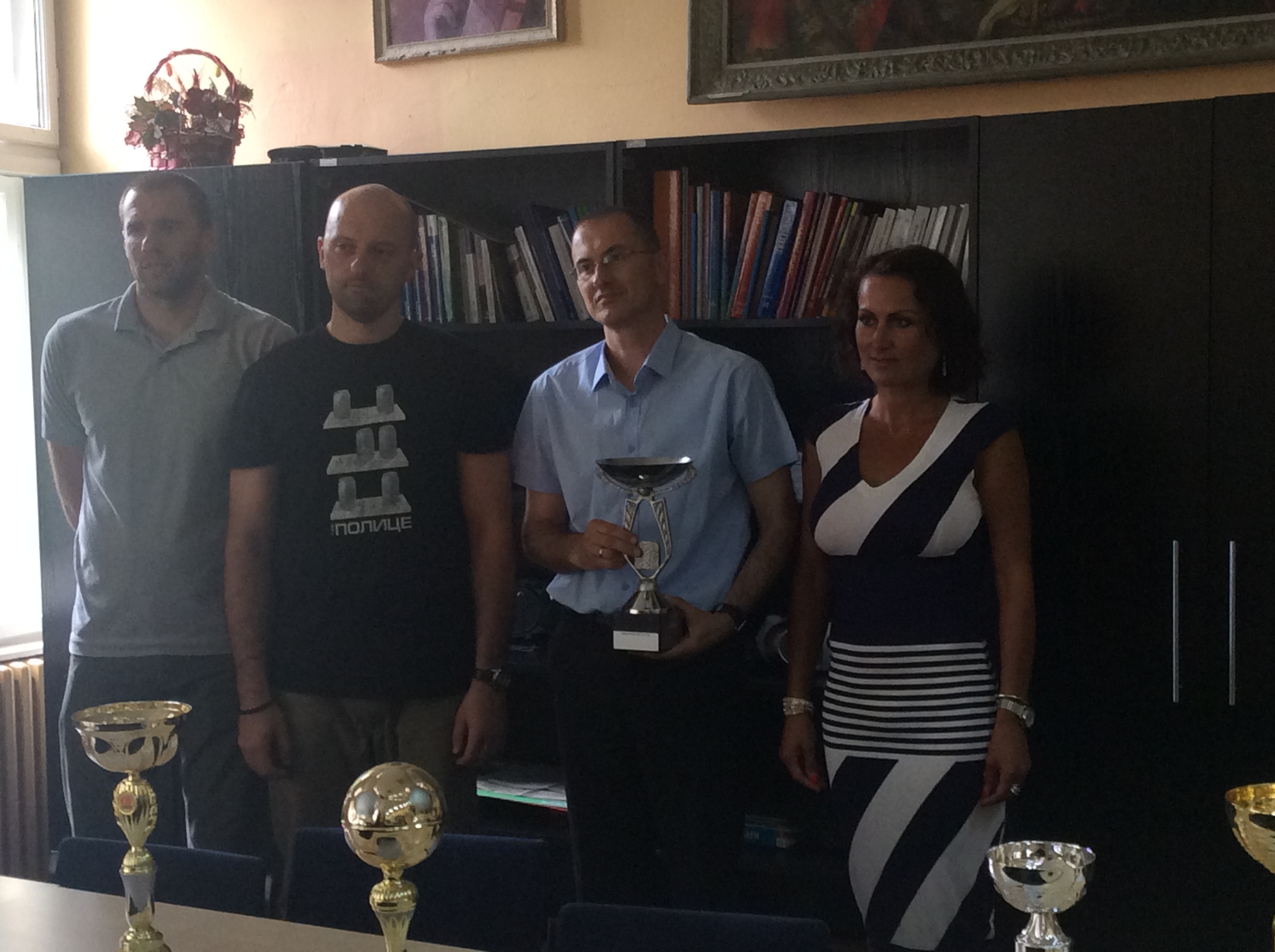 Direktor škole i profesori fizičkog vaspitanja Foto--URP