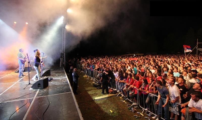 MOST fest, tradicionalno okupi dobre muzičare i veliki broj posetilaca Foto--www.taratours.rs