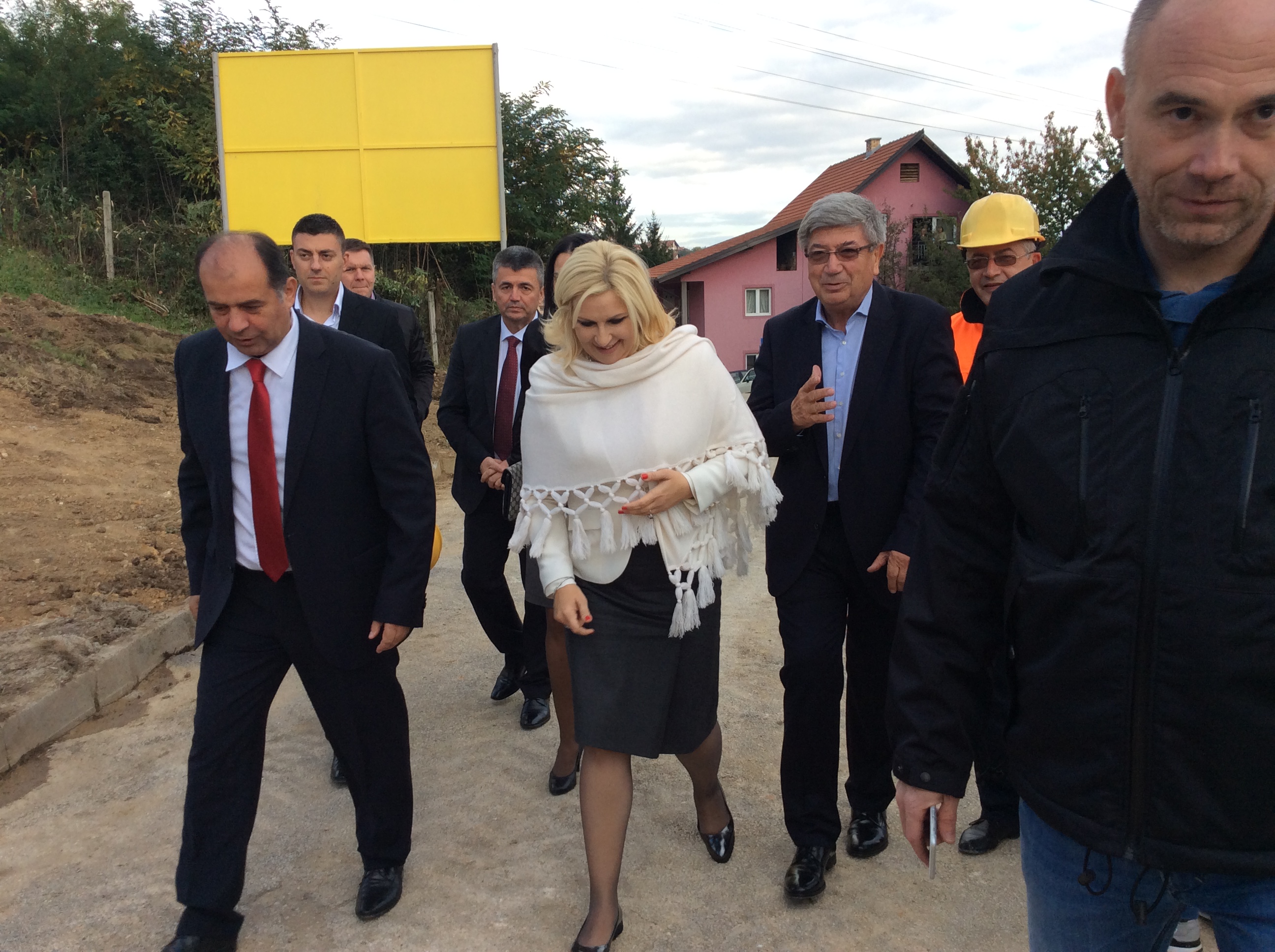 Zorana Mihailović. ministarka građevinarstva, saobraćaja i infrastrukture i TIHOMIR petković, gradonačelnik Užica Foto--URP