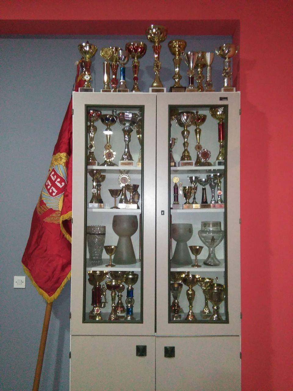 Vitrine DVD Užice prepune su pehara sa takmičenja počev od regionalnih, preko republičkih do međunarodnih Foto--DVD UŽice