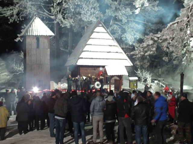 Tradicionalni doček pravoslavne nove godine u Jablanici Foto--Turistička organizacija Zlatibor