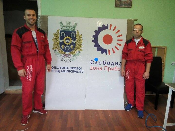 Stefan Otašević (levo) oživeo i proširio posao koji su započeli otac i brat Foto--S.O.