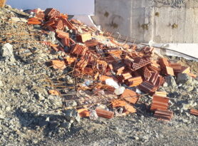 Odlaganje građevinskog otpada na deponiju “Sarića osoje”