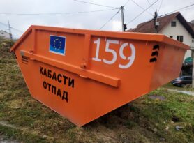 Kontejneri za kabasti otpad na 20 lokacija u Užicu i Sevojnu