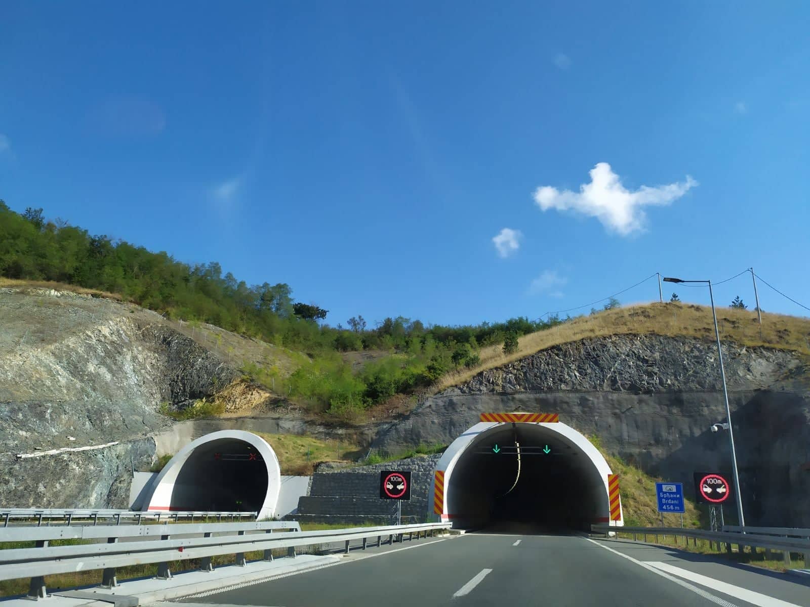 Od 15. septembra radovi na funkcionalnom ispitivanju tunela Laz i Munjino brdo