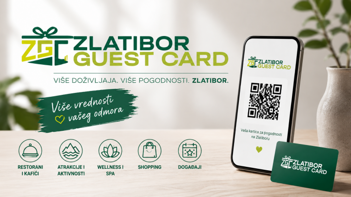 Zlatibor Guest Card – popusti i pogodnosti za goste registrovanog smeštaja