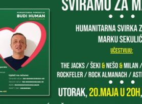 Humanitarna svirka za Marka Sekulića u GKC-u