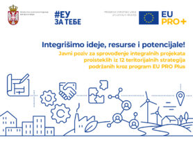 Prva info-sesija sutra u Užicu u okviru Javnog poziva za sprovođenje integralnih projekata kroz program EU PRO 