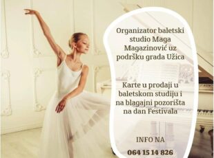 Baletski festival 11. maja u Užicu