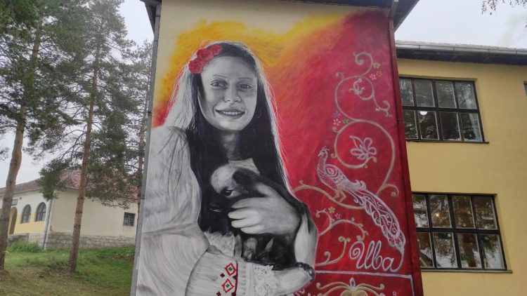 Iva koju je pokosio pijani vozač dobila mural na zidu škole u Lunovom selu