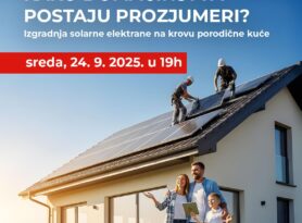 Besplatna onlajn info sesija za domaćinstva koja žele da proizvode električnu energiju za sopstvene potrebe
