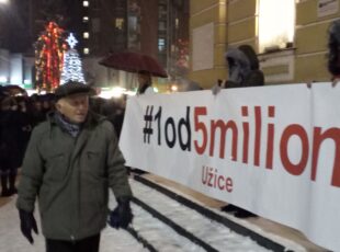 Protesti u Užicu: Vreme je da prestanemo da ćutimo