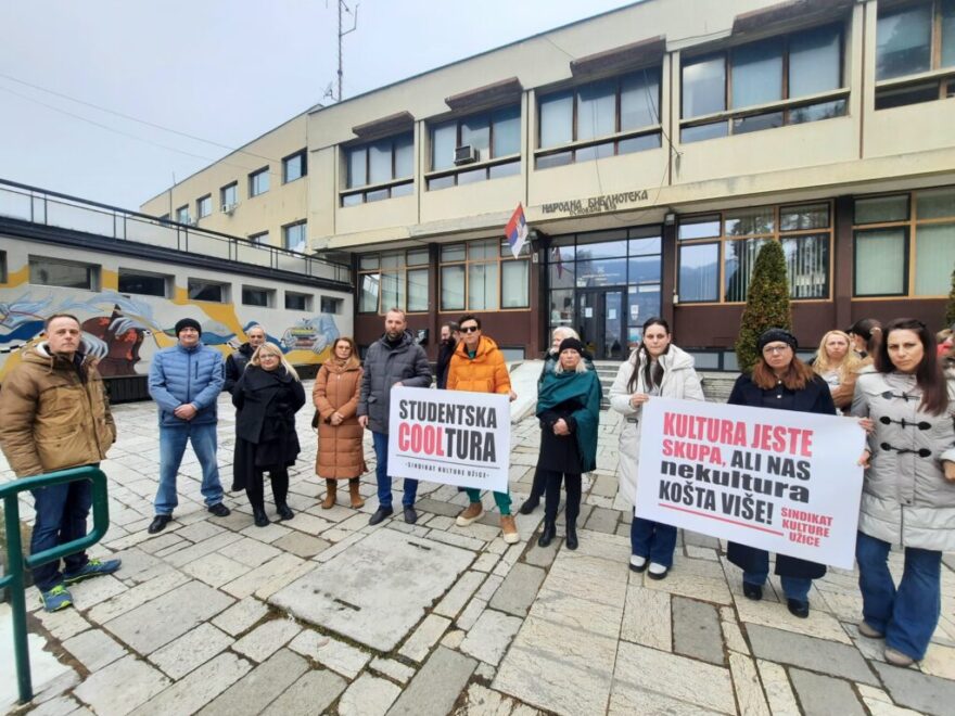 Kulturni radnici u Užicu zahvalni studentima za buđenje ubijene nade